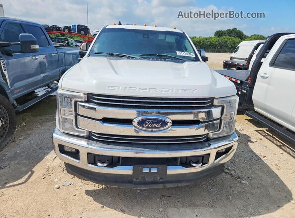 1FT8W3DT8KEF01098 2019 FORD F350 White Vista trasera