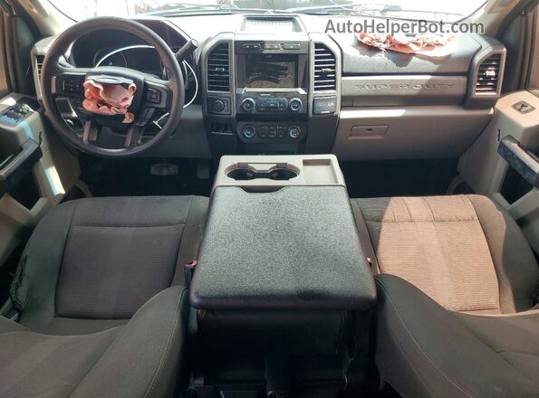 1FT8W3DTXKEE32334 2019 FORD F350 White Widok deski rozdzielczej