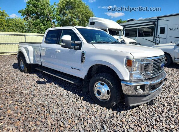 1FT8W3DTXLED59466 2020 FORD F350 White Przód prawy