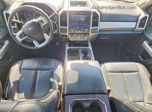 1FT8W3DTXLED59466 2020 FORD F350 White Widok deski rozdzielczej