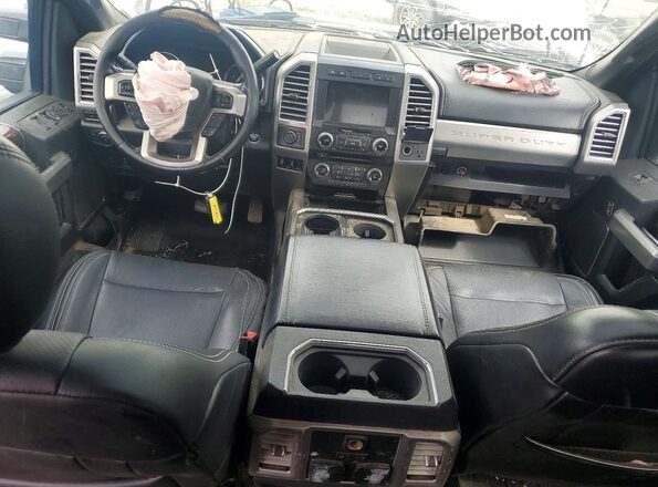 1FT8W4DT7HED67778 2017 FORD F450 White Dashboard view