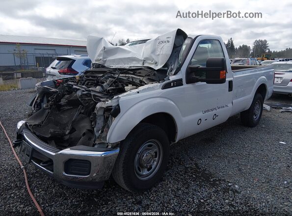 1FTBF2A61GEB44613 2016 FORD F-250 Белый Передняя левая четверть