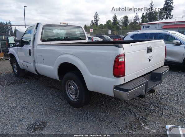 1FTBF2A61GEB44613 2016 FORD F-250 Белый Задняя левая четверть