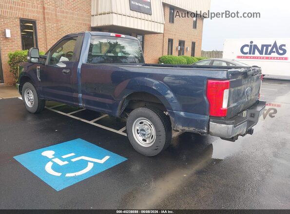 1FTBF2A69JEC83766 2018 FORD F-250 Blue Trasero izquierdo