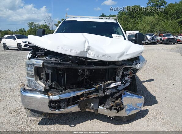 1FTBF2A69LEC90266 2020 FORD F-250 White Vista del cuadro de instrumentos