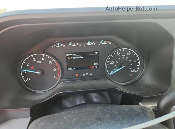 1FTBF2AA7REE93265 2024 FORD F250 White ხელსაწყოთა პანელის ხედი