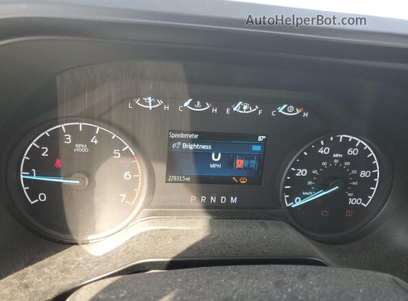 1FTBF2AA9RED37423 2024 FORD F250 White Instrument cluster view