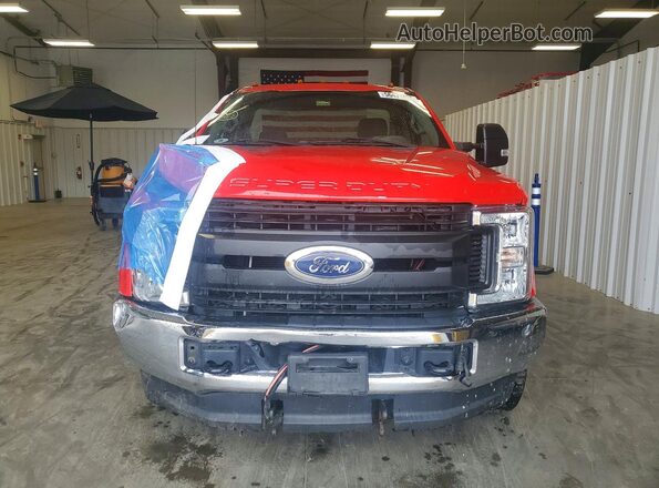 1FTBF2B60KED05685 2019 FORD F250 Red წინა ხედი
