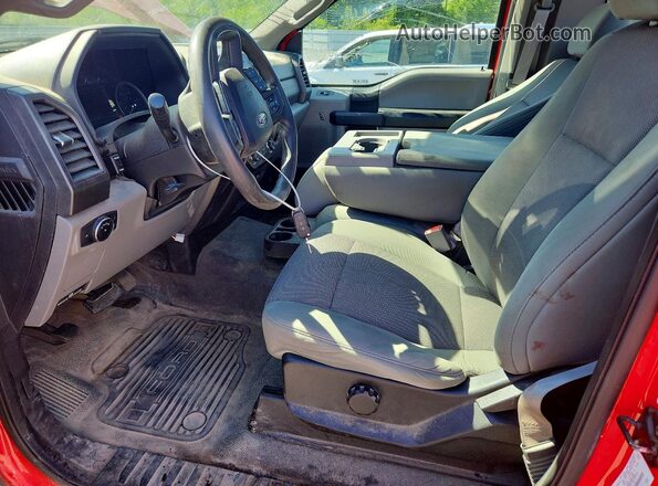 1FTBF2B60KED05685 2019 FORD F250 Red წინა სალონის ხედი