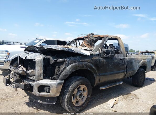 1FTBF2B61GEB84494 2016 FORD F-250 Black Front view