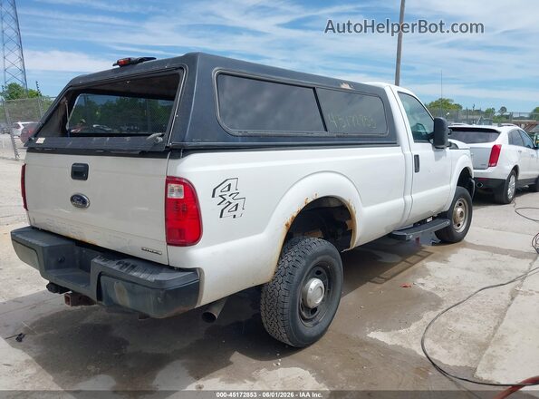 1FTBF2B63GEA01502 2016 FORD F-250 White Tył prawy
