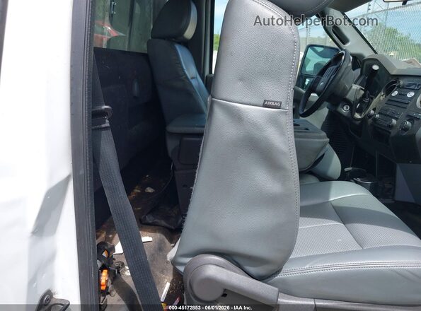 1FTBF2B63GEA01502 2016 FORD F-250 White Widok naklejki z numerem VIN