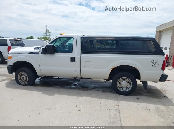 1FTBF2B63GEA01502 2016 FORD F-250 White Widok wnętrza 360 stopni