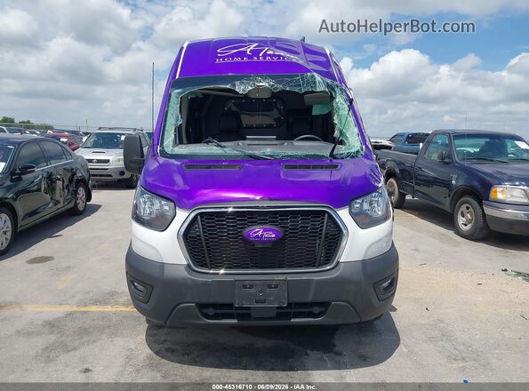 1FTBF7XG1SKB06662 2025 FORD TRANSIT-350 Purple Rear interior view