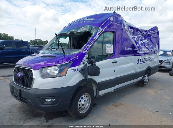 1FTBF7XG1SKB06662 2025 FORD TRANSIT-350 Purple Front view