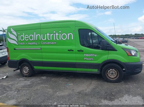1FTBR1C85PKB43787 2023 FORD TRANSIT-250 Green Rear interior view
