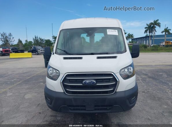 1FTBR1C89LKB10768 2020 FORD TRANSIT-250 White Instrument cluster view