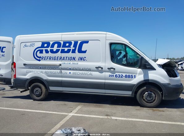 1FTBR1C89PKB21341 2023 FORD TRANSIT-250 White Սալոնի 360 աստիճան տեսք