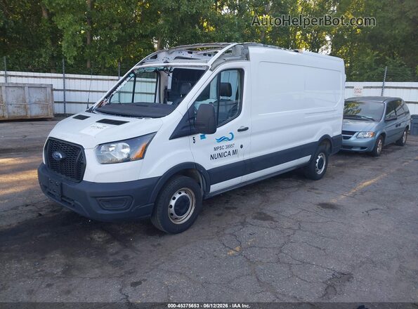 1FTBR1C8XMKA60481 2021 FORD TRANSIT-250 White Vista tres cuartos delantera izquierda