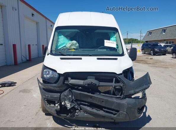 1FTBR1X83MKA46254 2021 FORD TRANSIT-250 White Widok zestawu wskaźników