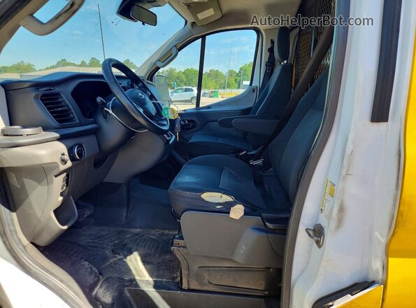 1FTBR1Y83MKA21191 2021 FORD TRANSIT Желтый Вид салона спереди