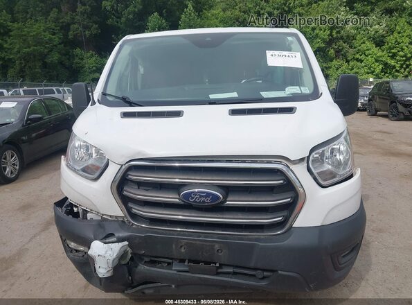 1FTBR1Y87LKB13855 2020 FORD TRANSIT-250 White Widok wnętrza z tyłu