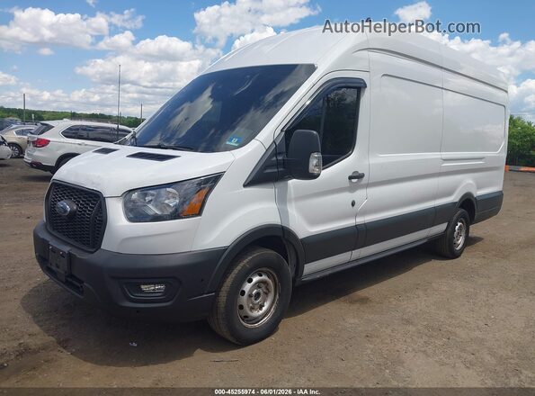 1FTBR3X80MKA77084 2021 FORD TRANSIT-250 White Առջևի ձախ երեք քառորդ տեսարան