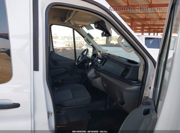 1FTBW1VG4LKB75606 2020 FORD TRANSIT-350 CREW VAN White წინა სალონის ხედი
