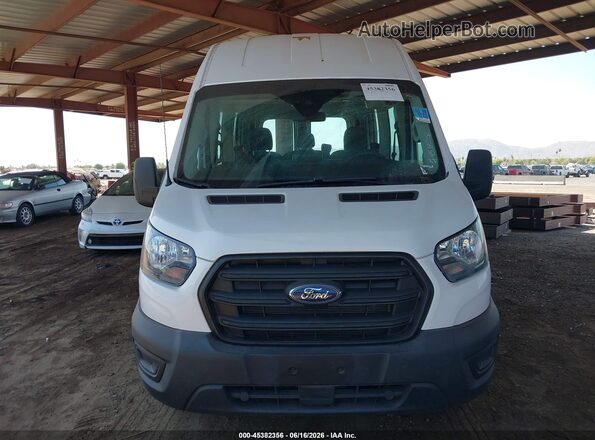 1FTBW1VG4LKB75606 2020 FORD TRANSIT-350 CREW VAN White ხელსაწყოთა პანელის ხედი