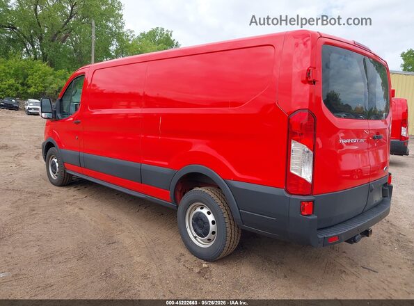 1FTBW1Y80MKA66422 2021 FORD TRANSIT-350 Red Rear left