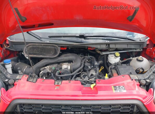 1FTBW1Y80MKA66422 2021 FORD TRANSIT-350 Red Rear view