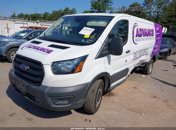 1FTBW1Y86LKB28629 2020 FORD TRANSIT-350 White Front left