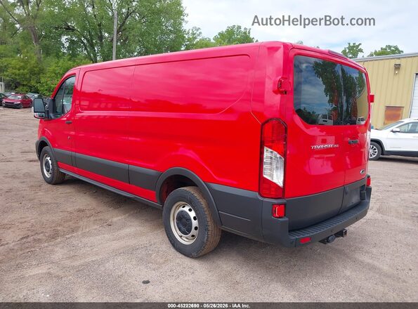 1FTBW1Y89MKA66421 2021 FORD TRANSIT-350 Red Rear left