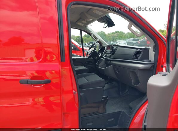 1FTBW1Y89MKA66421 2021 FORD TRANSIT-350 Red Front interior view
