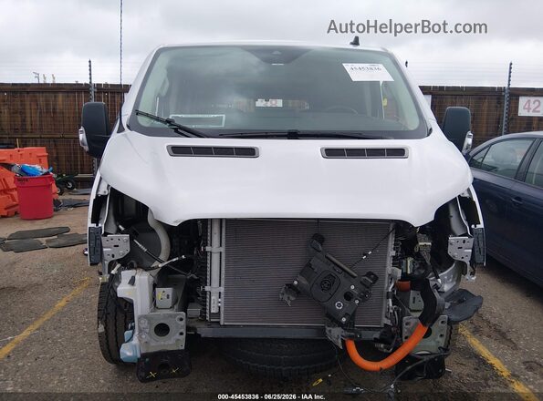 1FTBW1YK4PKA21788 2023 FORD E-TRANSIT-350 Silver Rear interior view