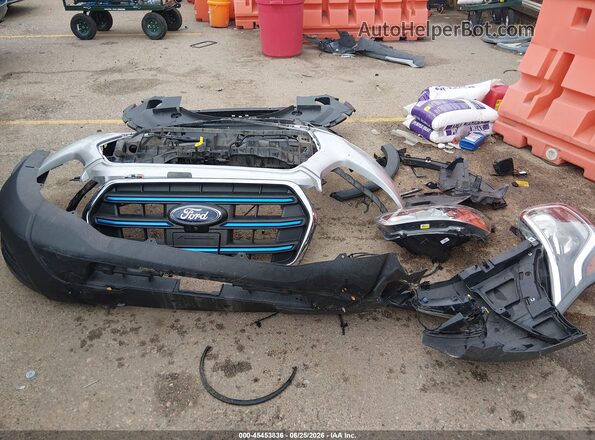 1FTBW1YK4PKA21788 2023 FORD E-TRANSIT-350 Silver Instrument cluster view