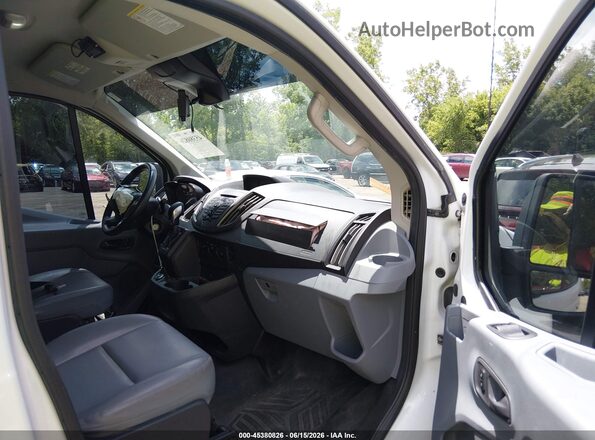 1FTBW1YM3JKB11166 2018 FORD TRANSIT-350 White Вид салону спереду
