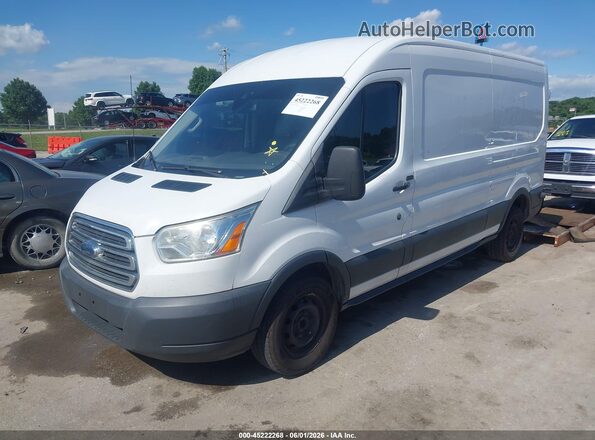 1FTBW2CG4GKB07174 2016 FORD TRANSIT-350 White Առջևի ձախ երեք քառորդ տեսարան