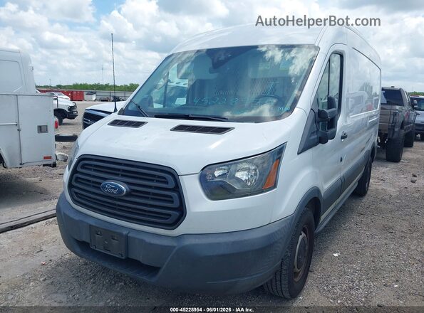 1FTBW2CM7JKA88276 2018 FORD TRANSIT-350 White Przód lewy