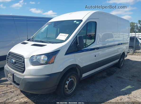 1FTBW2CM9JKB35811 2018 FORD TRANSIT-350 Белый Передняя левая четверть