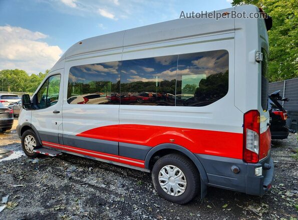 1FTBW2XM9JKB53235 2018 FORD TRANSIT White Rear left