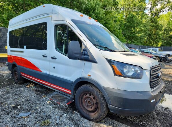 1FTBW2XM9JKB53235 2018 FORD TRANSIT White Front right