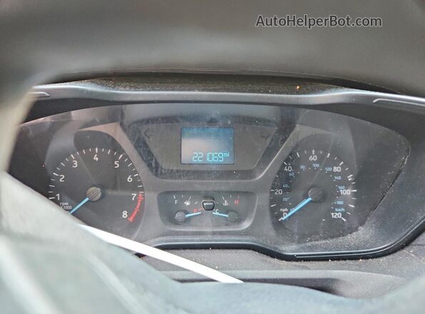 1FTBW2XM9JKB53235 2018 FORD TRANSIT White Instrument cluster view
