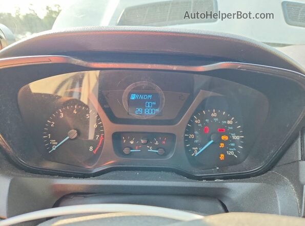 1FTBW2XMXHKB48832 2017 FORD TRANSIT White Вид щитка приладів