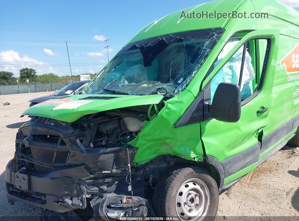 1FTBW3X89PKA10819 2023 FORD TRANSIT-350 Green წინა ხედი
