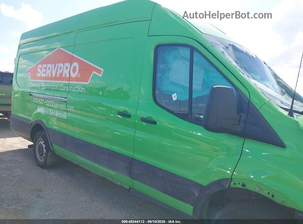 1FTBW3X89PKA10819 2023 FORD TRANSIT-350 Green სალონის 360-გრადუსიანი ხედი