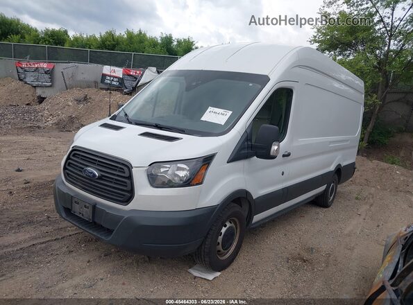 1FTBW3XG5HKB57115 2017 FORD TRANSIT-350 White Front left