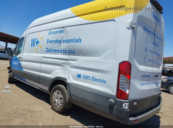 1FTBW3XK4NKA30095 2022 FORD E-TRANSIT-350 CARGO VAN White Trasero izquierdo