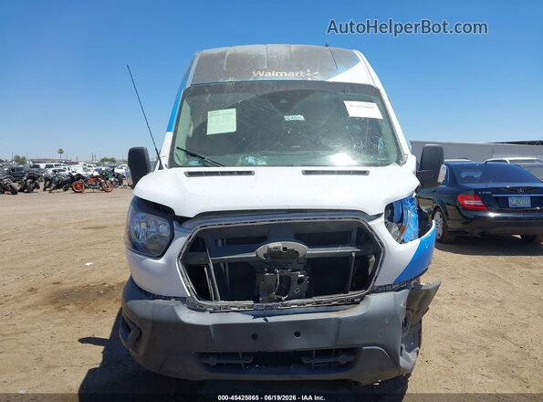 1FTBW3XK4NKA30095 2022 FORD E-TRANSIT-350 CARGO VAN White Vista del cuadro de instrumentos