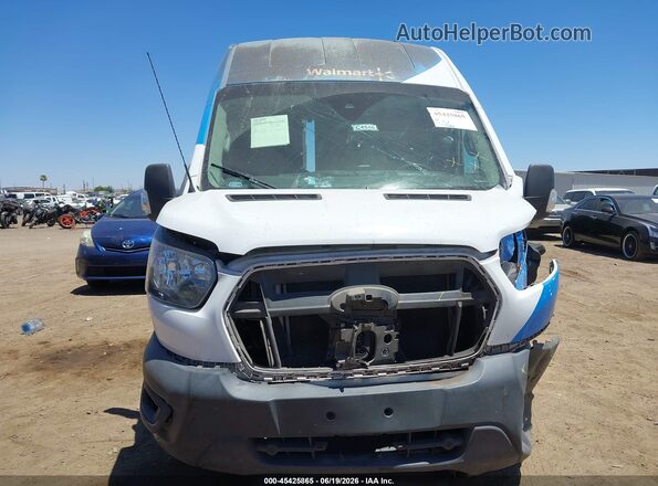 1FTBW3XK4NKA30095 2022 FORD E-TRANSIT-350 CARGO VAN White Vista frontal
